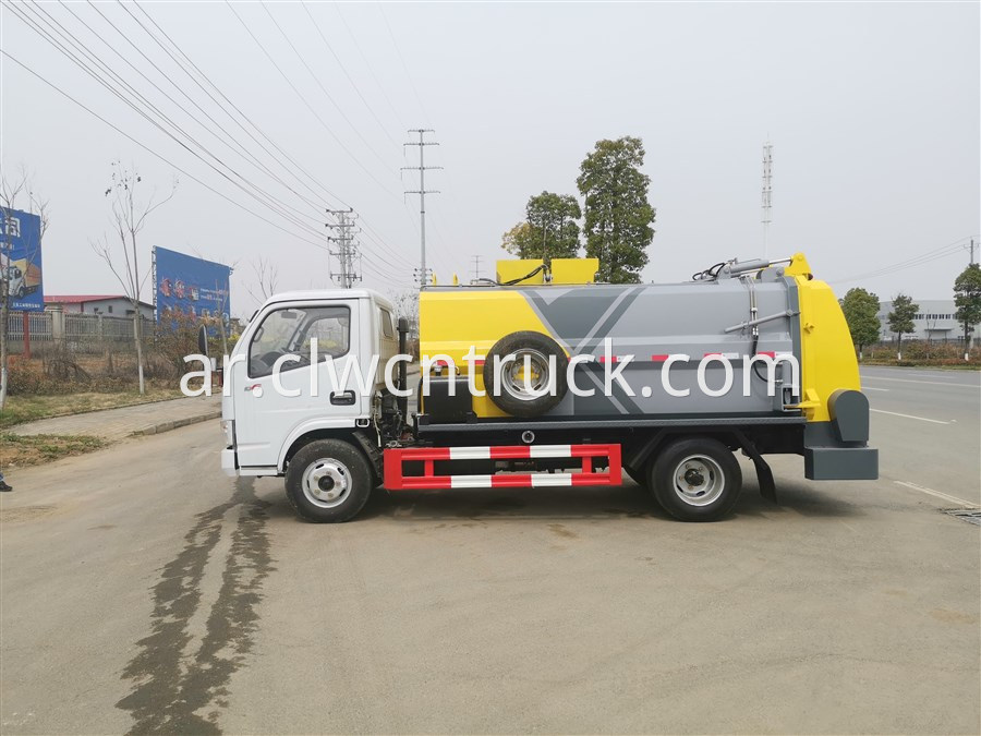 restaurant garbage truck for sale